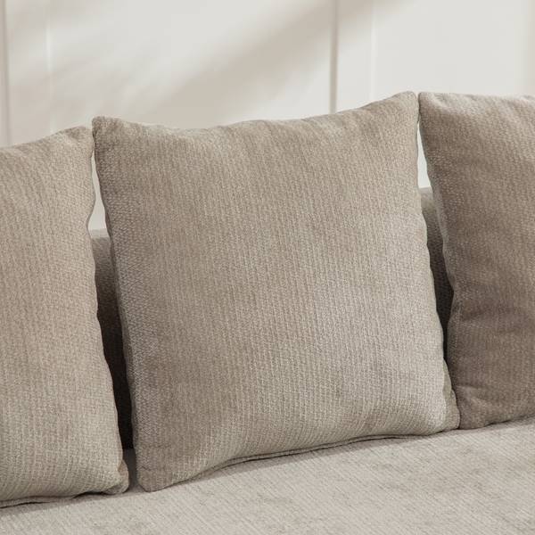 Ecksofa Min-Tru-Art Grau - Textil - 270 x 81 x 172 cm