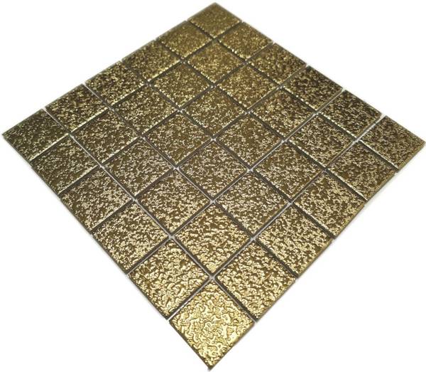 Mosaikfliesen GO 484 Gold - Keramik - 31 x 31 x 31 cm