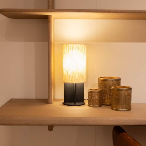 Tischlampe IZE Weiß - Metall - 16 x 40 x 16 cm