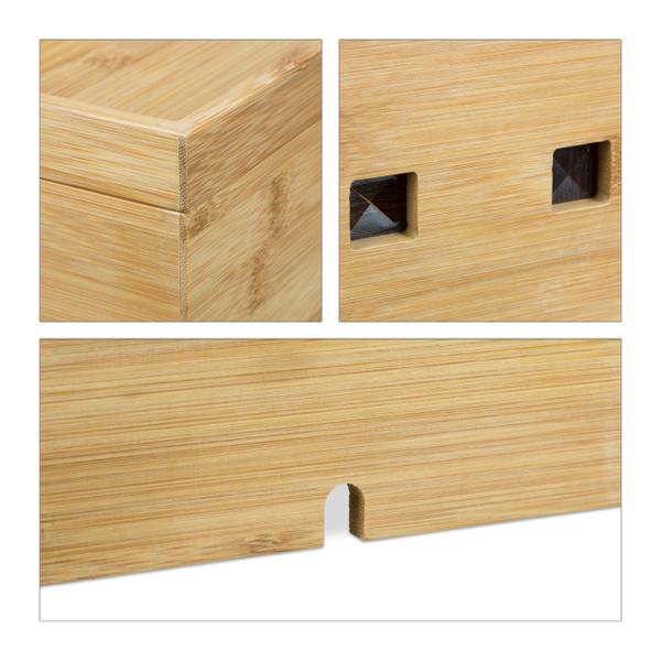 Zassenhaus broodtrommel 40 x 26 x 20 cm bamboe | Oldenhof