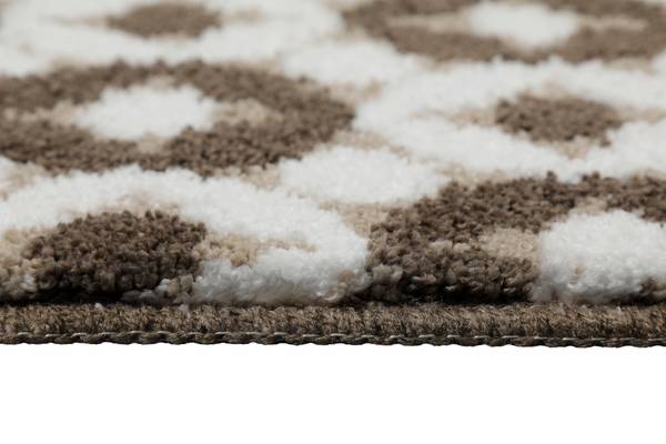 Badematte J&J Beige - Braun - 60 x 100 cm