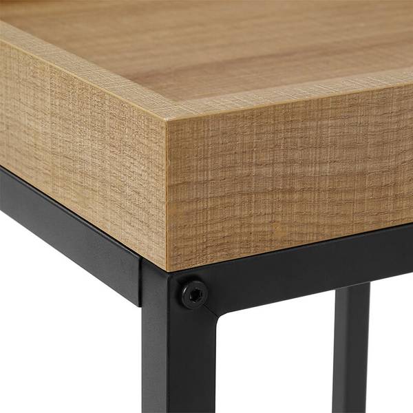 Beistelltisch 101686 Braun - Stahl - 62 x 51 x 12 cm