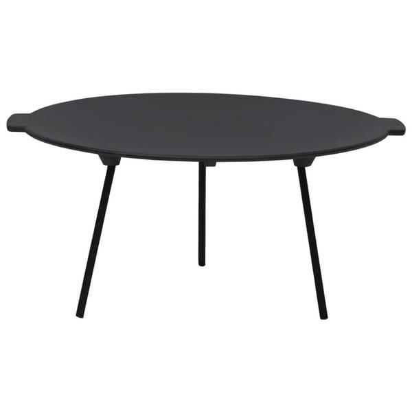 Plaque de gril 313361 Noir - Fer - 44 x 23 x 44 cm
