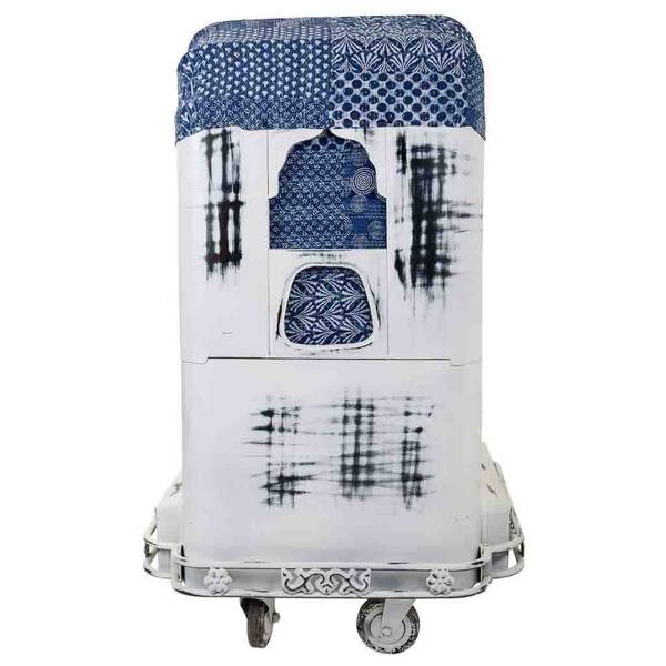 Sessel 4523244900 Weiß - Metall - 90 x 160 x 90 cm