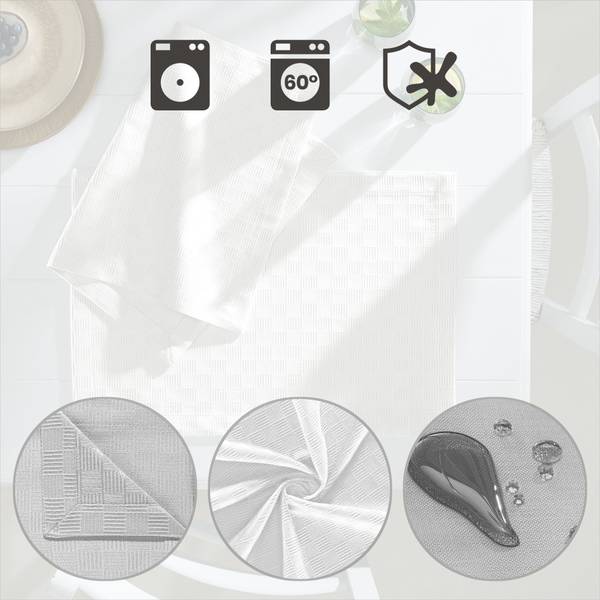 Tischset 2er-Pack 208979 Weiß
