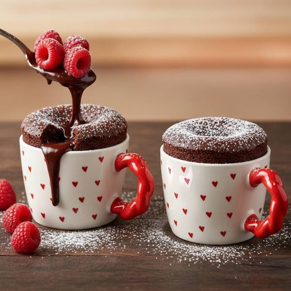 Becher MAGGIE Rot - Keramik - 14 x 8 x 9 cm