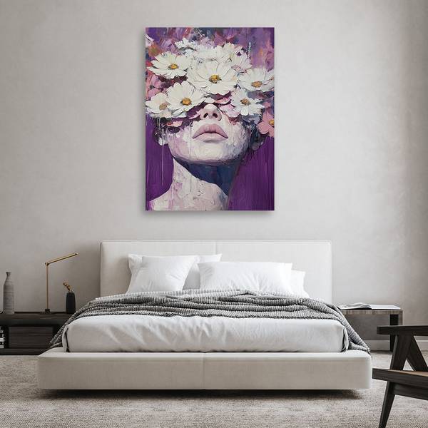 Canvas schilderij Portretten 70 x 100 cm