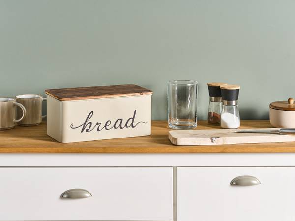 Schachtel GOURMANDISE Beige - Braun - Metall - 30 x 16 x 17 cm