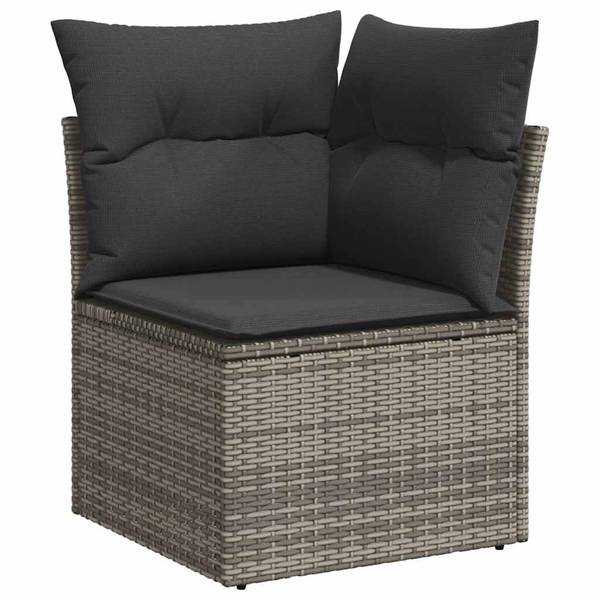 Garten-Lounge-Set 3036457-4 (8-teilig) Grau