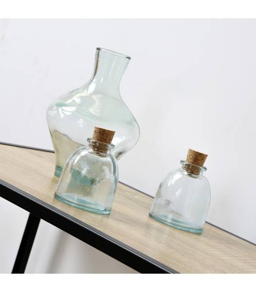 Console 2 niveaux Marron - Bois manufacturé - 30 x 80 x 120 cm