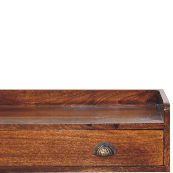 Konsole Belmont Braun - Mango - 80 x 18 x 40 cm