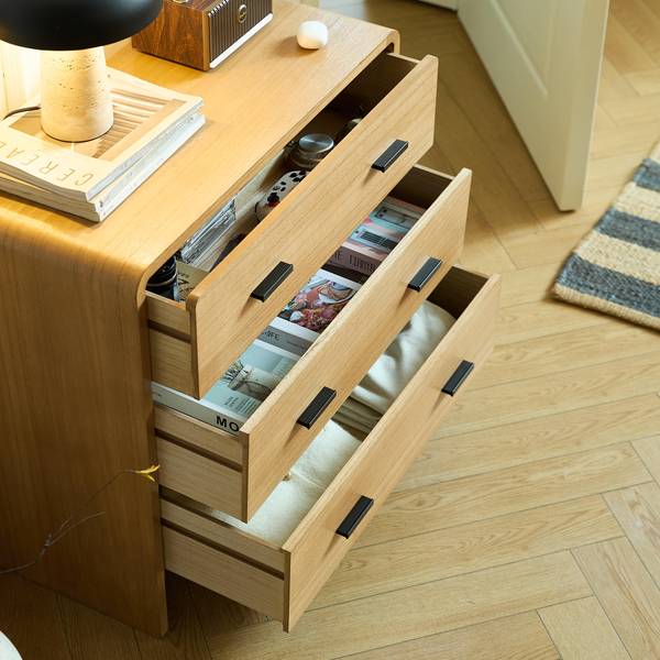 Kommode GETINGE Braun - Massivholz - 75 x 71 x 34 cm