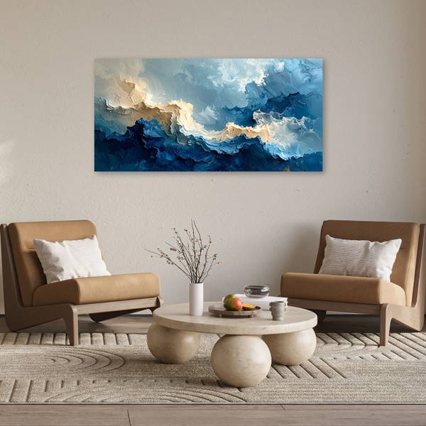 Wandbild Ausdruck 120 x 60 cm