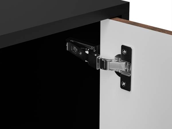 TV-Lowboard Cortina 180 Schwarz