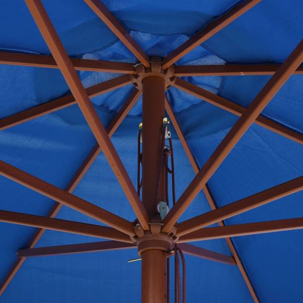 Parasol 3000440 Bleu - Polyester - 350 x 256 x 350 cm