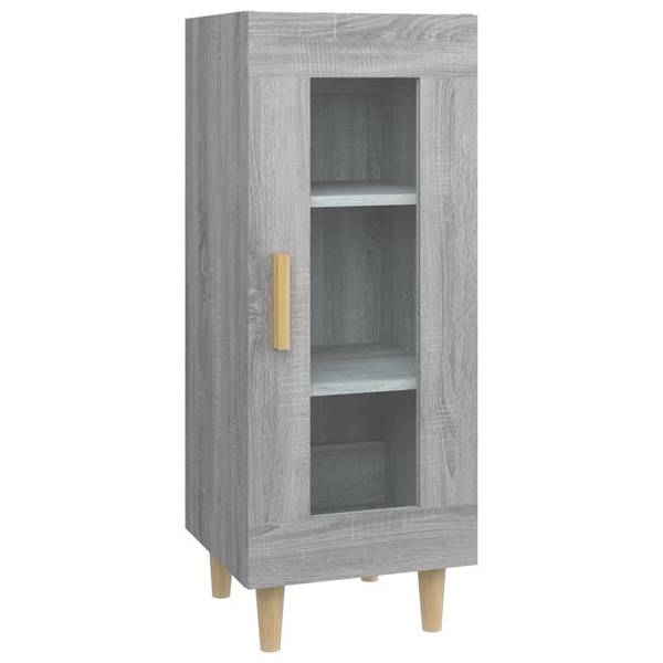 Sideboard DE2969 Grau - Holzwerkstoff - 35 x 90 x 34 cm