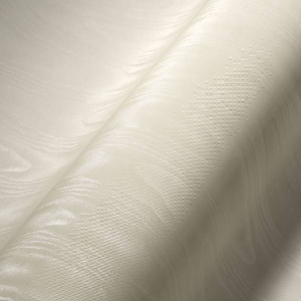 Einfarbige Tapete Uni Creme Weiß - Fleece - 53 x 1005 x 1 cm