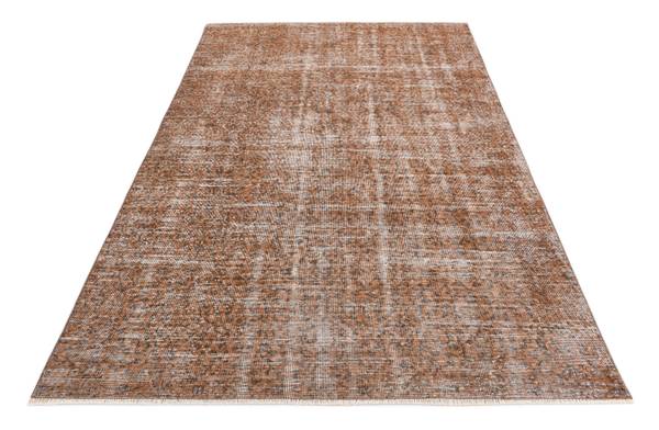 Tapis Ultra Vintage CCLXXVI Marron - Laine - 152 x 1 x 272 cm