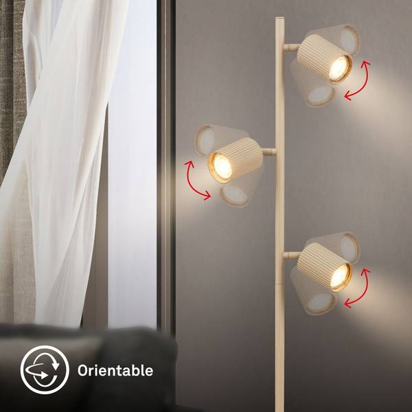 Stehleuchte Ida 1390031 Beige