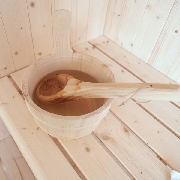 Traditionele sauna SHADOW M 120 x 120 cm