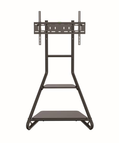 TV-Stand LUMFS40-46T_ZWART Schwarz - Stahl - 84 x 146 x 60 cm