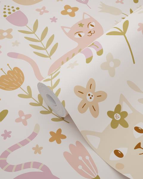 Tapete 132179 Violett - Papier - 50 x 900 x 50 cm
