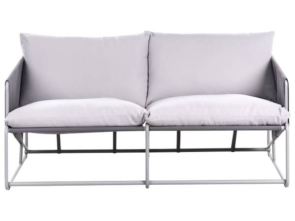 Sofa PONTE 5-tlg Grau - Metall - 160 x 88 x 94 cm