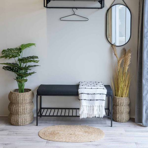 Fußabtreter Bombay Braun - Textil - 50 x 1 x 80 cm
