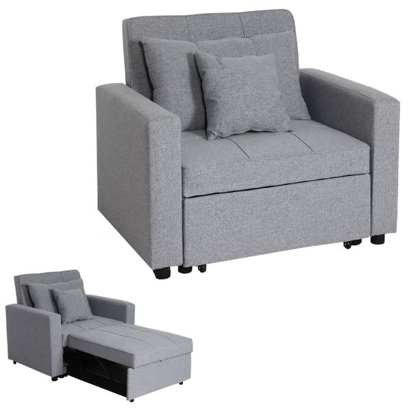 Fauteuil-lit L90 Gris