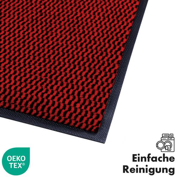 Schmutzfangmatte Horizon Novo TPE Rot - 60 x 90 cm