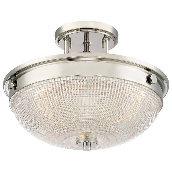 Mantle 2 Plafonnier Argenté