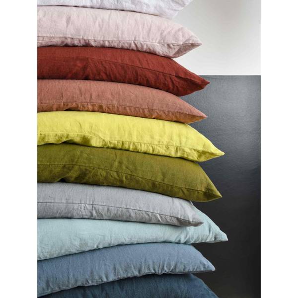 Kissenhülle Mona Grün - Textil - 80 x 1 x 80 cm