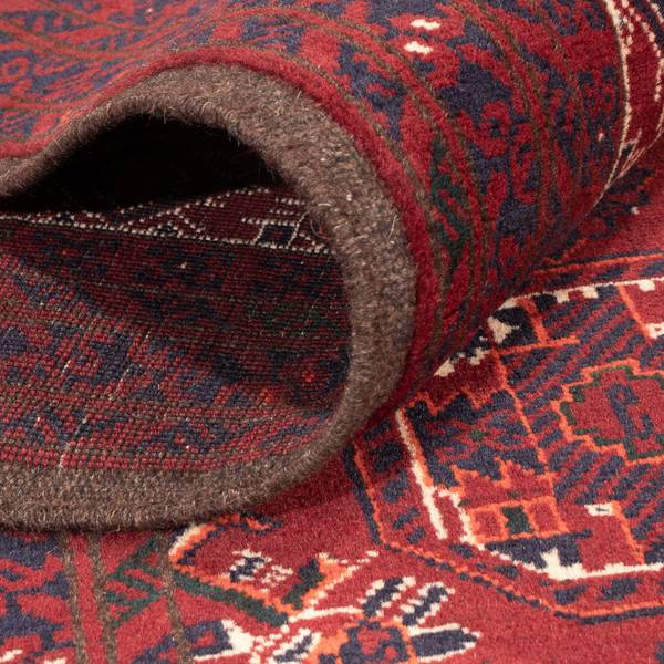 Orientteppich Oriental Grau - Naturfaser - 198 x 1 x 283 cm