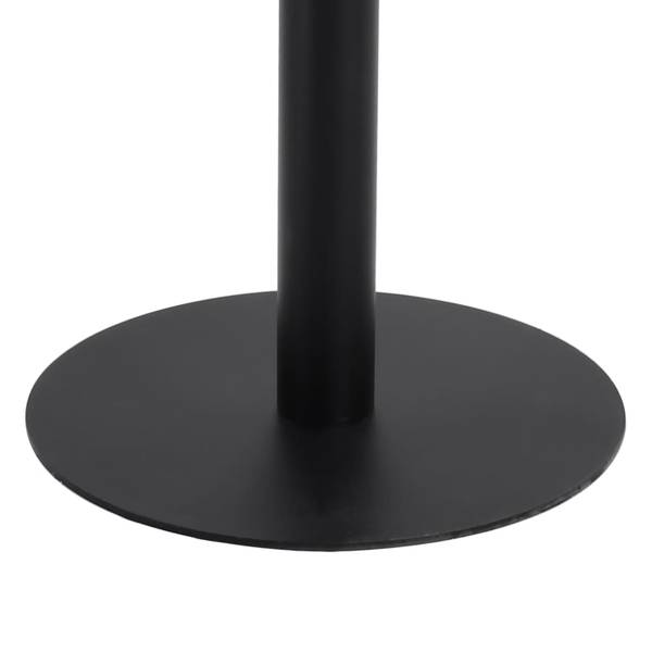 Bistrotisch 286434 Braun - Holzwerkstoff - Metall - 80 x 75 x 80 cm