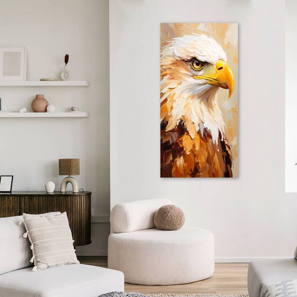 Canvas schilderij Vogels 60 x 120 cm