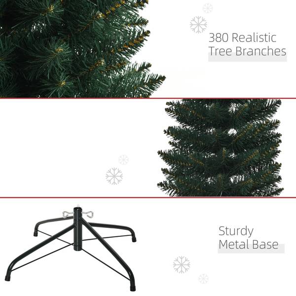 Weihnachtsbaum 830-323 Grün - Kunststoff - 56 x 180 x 56 cm