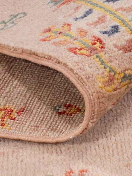 Orientteppich Oriental Beige - Naturfaser - 169 x 1 x 224 cm