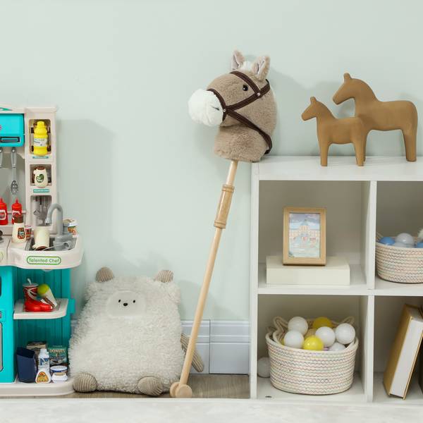 Steckenpferd 330-192V00GY Grau - Textil - 25 x 27 x 95 cm