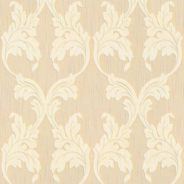 Textiltapete 956282-GU Beige - Kunststoff - 53 x 1 x 1005 cm