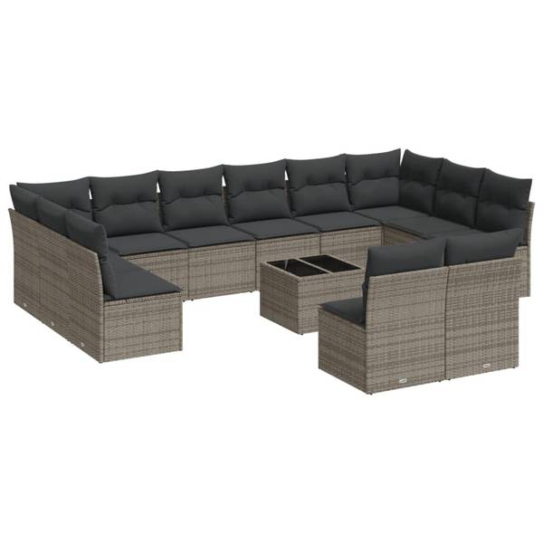 Garten-Lounge-Set 3035202-2 (13-teilig) Grau