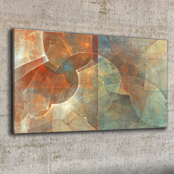 Wandbild Formen-Abstraktion 00016693 100 x 50 cm