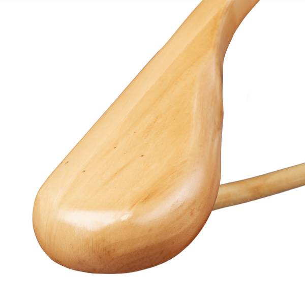 Lot 30 cintres costume épaules larges Marron clair - Argenté