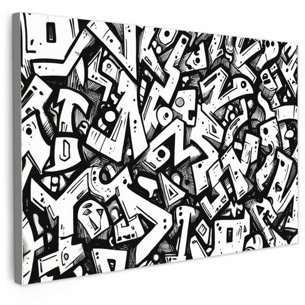 LEINWANDBILD Muster 90 x 60 cm