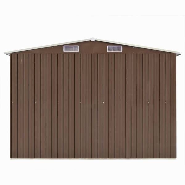 Gewächshaus 3005144 Braun - Stahl - 257 x 181 x 489 cm