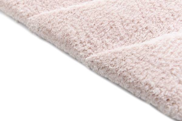 Tapis de passage Darya CCCLIV Rose foncé - Laine - 84 x 1 x 302 cm