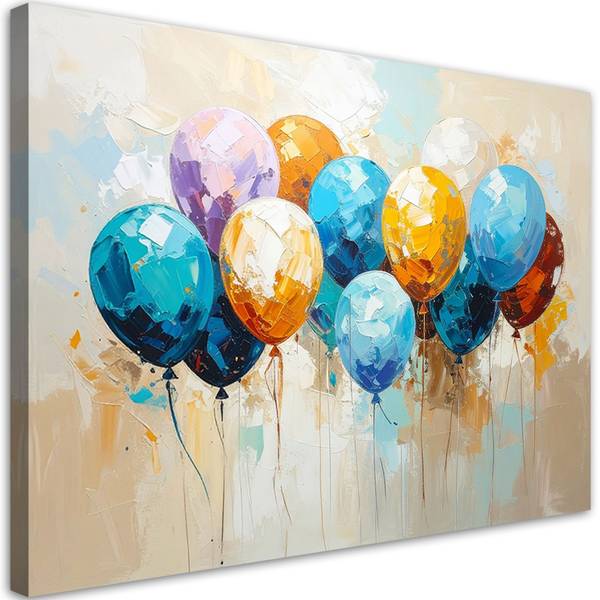 Leinwandbild Abstraktion 1-Teilig 60 x 40 cm