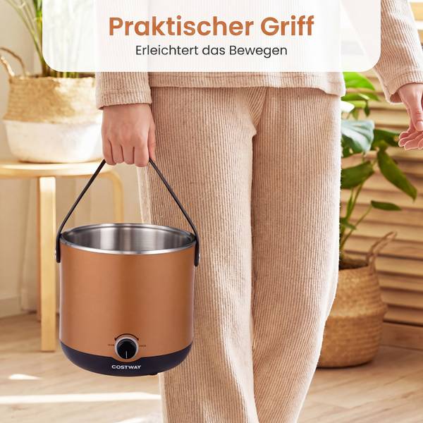 Fondues QE32864PQ Braun - Metall - 19 x 17 x 19 cm