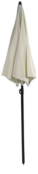 Sonnenschirm rund Beige - 180 x 180 cm