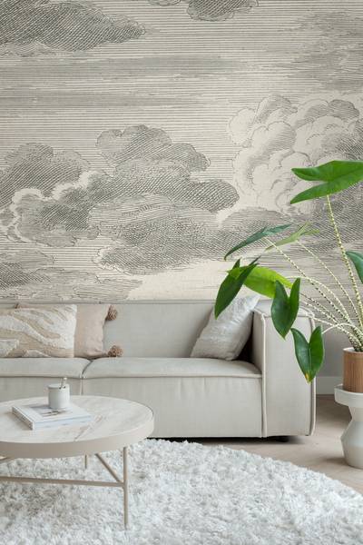 Fototapete 159485 Grau - Papier - 350 x 279 x 279 cm