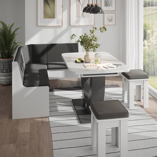Eetkamerhoekbank Ramon 59580 wit